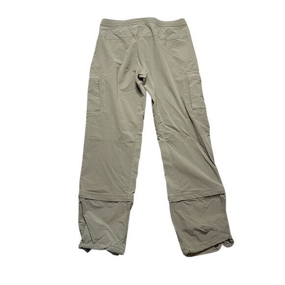MOUNTAIN HARDWEAR Yuma Convertible Pants Capri Tan Size 8 - Picture 2 of 8
